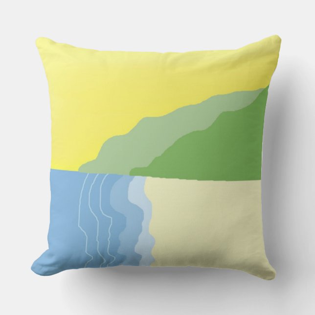 Coussin paysage (Recto)