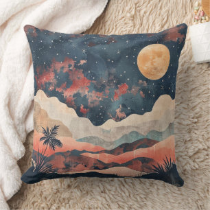 Coussin Paysage Abstrait de Boho (24)