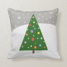 Paysage abstrait d'hiver d'arbre de Noël