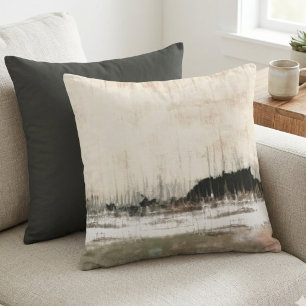 Coussin Paysage abstrait neutre