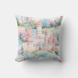 Coussin Paysage enchanteur du château -