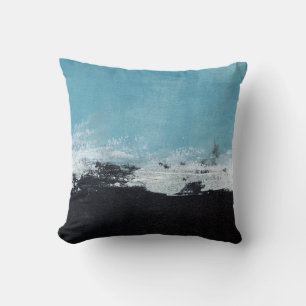 Coussin Paysage peint à la main Abstrait