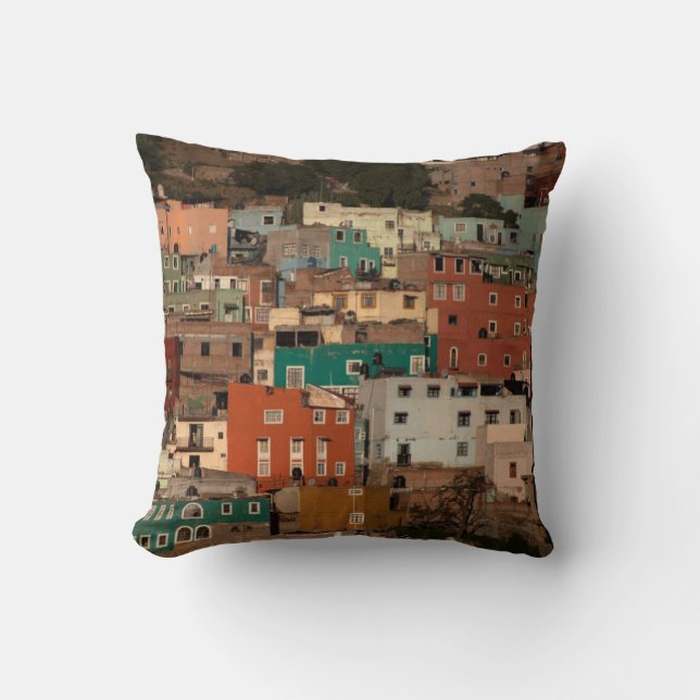 Coussin Paysage urbain de Guanajuato, Mexique (Recto)