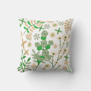 Coussin "Paysage vert"