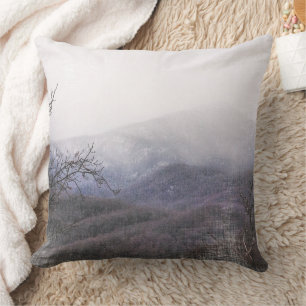 Coussin paysager des montagnes