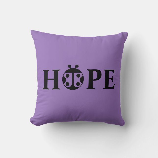 Coussin PCDH19 Alliance "espèrent" le carreau (Recto)