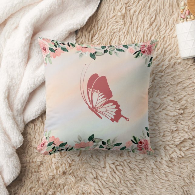 Coussin Peach Flower (Couverture)