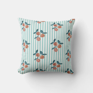 Coussin Peach Stripe Agriturismo Thlow Pillow