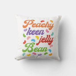 Coussin Peachy Keen Jelly Bean Easter Candy Retro
