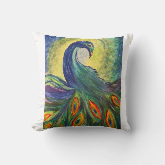 Coussin Peacock (Recto)