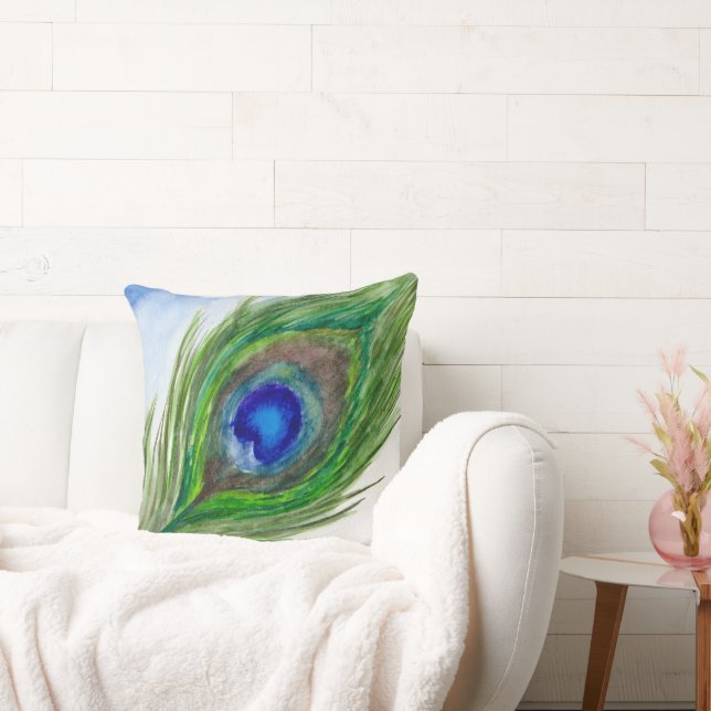 Coussin Peacock Feather (Canapé)
