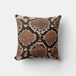 Coussin Peau de Crotale Occidental