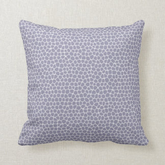 Coussin peau violet-clair de girafe