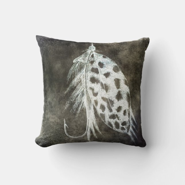 Coussin Pêche - Pêche à la ligne Pêche à la ligne Poisson  (Recto)