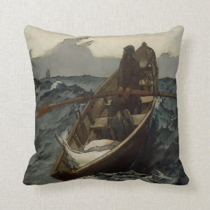 Coussin Pêcheur, Vieux Homme