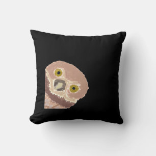 Coussin Peekabo Drôle Conception Pour Halloween