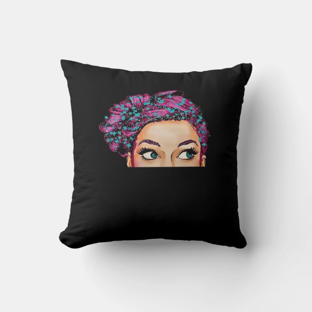 Coussin Peekaboo Halloween Design (Recto)