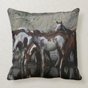 Coussin Peignez le boire de chevaux