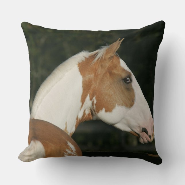 Coussin Peignez le Headshot 2 de cheval (Recto)