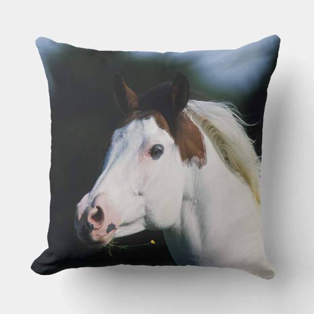 Coussin Peignez le Headshot 3 de cheval (Recto)