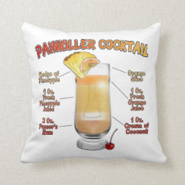 Coussin PEINKILLER Cocktail Recette Art