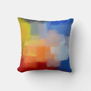 Coussin Peinture Abstraite   Art Abstrait rétro 2