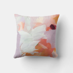 Coussin Peinture Abstraite Unique Colorée Art Original