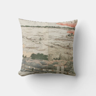Coussin peinture artistique de Katsushika Hokusai