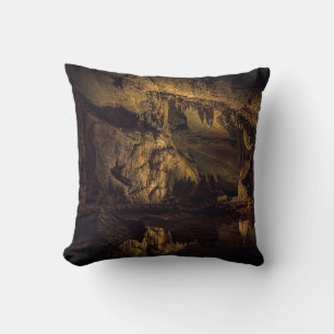 Coussin PEINTURE DE GROTTE Brown ET NOIRE