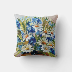 Coussin Peinture de marguerite