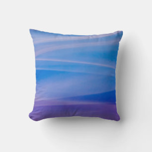 Coussin Peinture lumineuse de traînées de couleurs abstrai