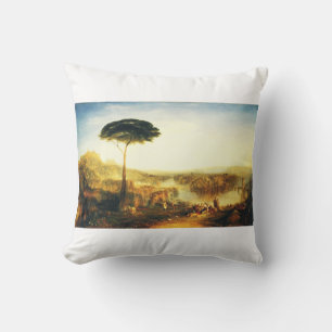 Coussin Pèlerinage de Childe Harold par Joseph Turner