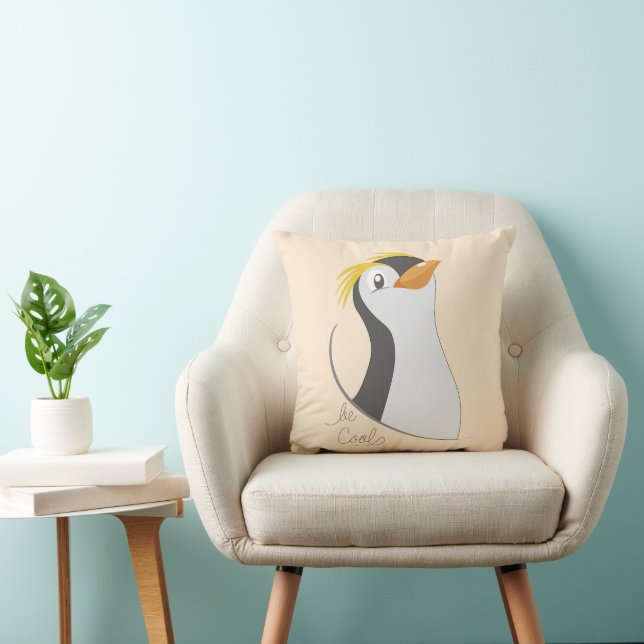 Coussin Penguin-Be Cool (Chaise)