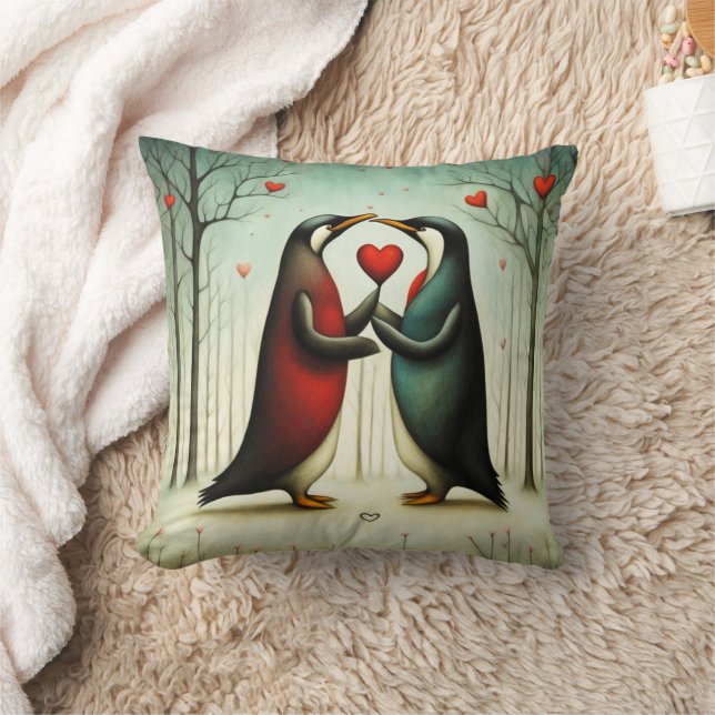 Coussin Penguin Love 2 (Couverture)