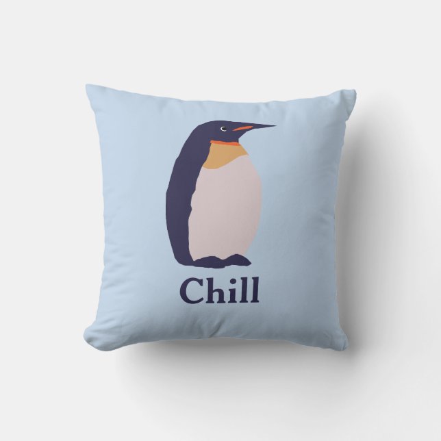 Coussin Penguins, chill (Recto)