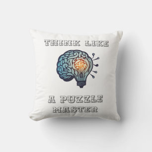 Coussin Pensez à un maître de casse-tête
