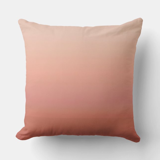Coussin pente de pêche à la pêche foncée (Recto)