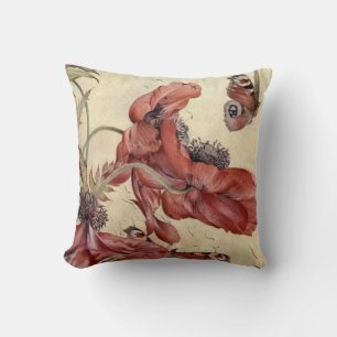Coussin Pépites vintages et papillons