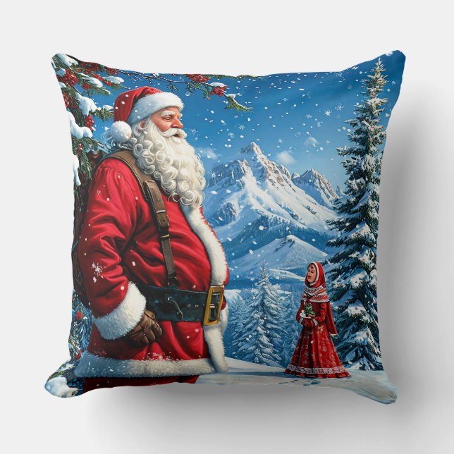 Coussin Père Noël (Recto)