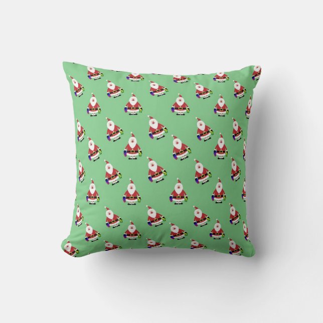 Coussin père Noël (Recto)