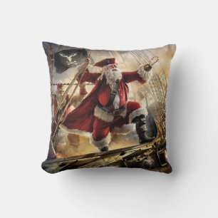 Coussin Père Noël Est Un Pirate