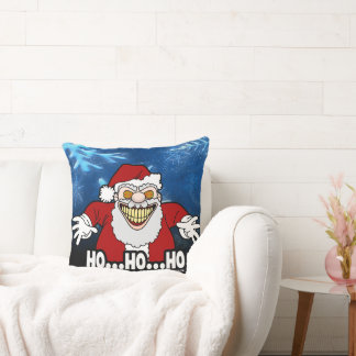 Coussin Père Noël flippant Graphiques Screwball HOHOHO