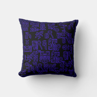 Coussin Pérégrinations asémiques I