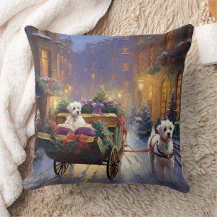 Coussin Période des fêtes de Noël maltaise