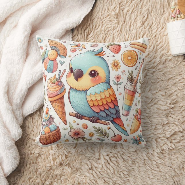 coussin perroquet (Couverture)