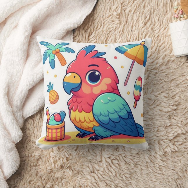 coussin perroquet (Couverture)