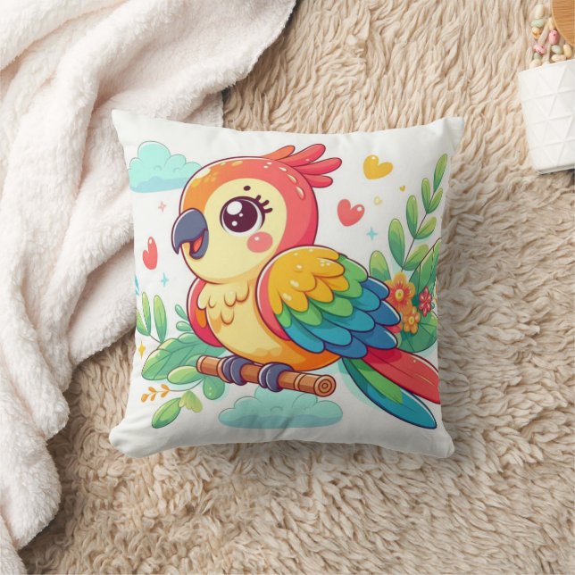 coussin perroquet (Couverture)