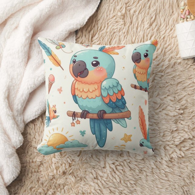 coussin perroquet (Couverture)