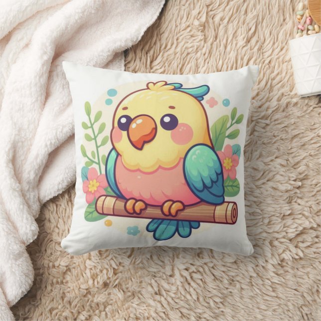 coussin perroquet (Couverture)
