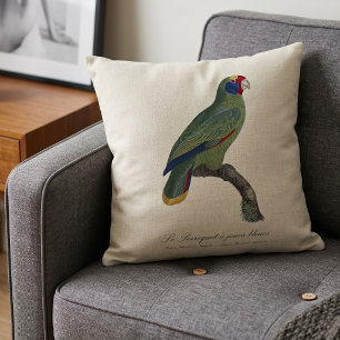 Coussin Perroquet à queue rouge, Amazona Brasiliensis
